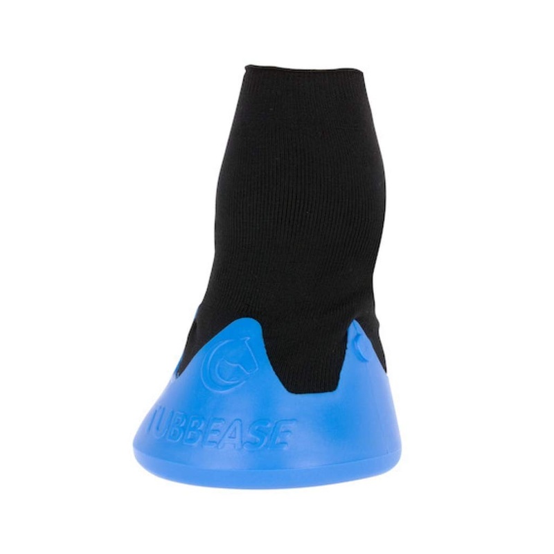 Shires Equestrian Horse Tubbease Hoof Sock Blue Large