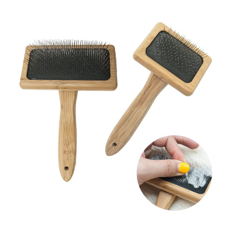 2pcs Wooden Carding Brushes, Carpet Tassel Brushes Cotton Rope Weaving Comb Wooden Hand Carders for Carpet Needle Felting Felt Project Gift Needle Felting Lovers