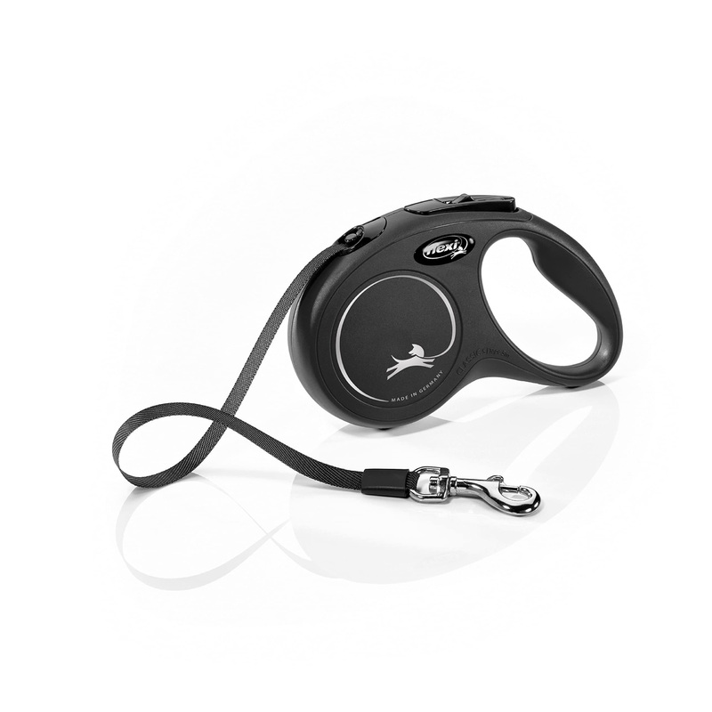 flexi New Classic S harness 5 m black for dogs up to 15 kg S 5 m