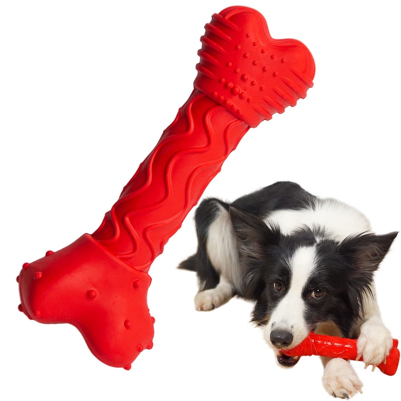 Acecy dog toy, indestructible chewing root for dogs toy, interactive chewing bone dog toy for large medium dogs and puppies