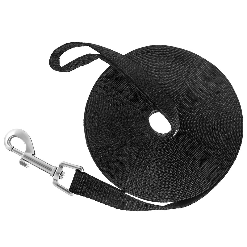 Fingertoys Tow Lead for Dogs 10 m Robust Long Dog Lead Rope Training Lead Waterproof Recall Training Lead for Small to Large Dogs Pet