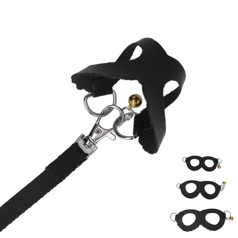 Hamster Harness and Leash Set No Pull Guinea Pig Striped Harness Hamster Harness Vest or Ferret, Iguana, Hamster, Bearded Dragon Black 1 Piece Black