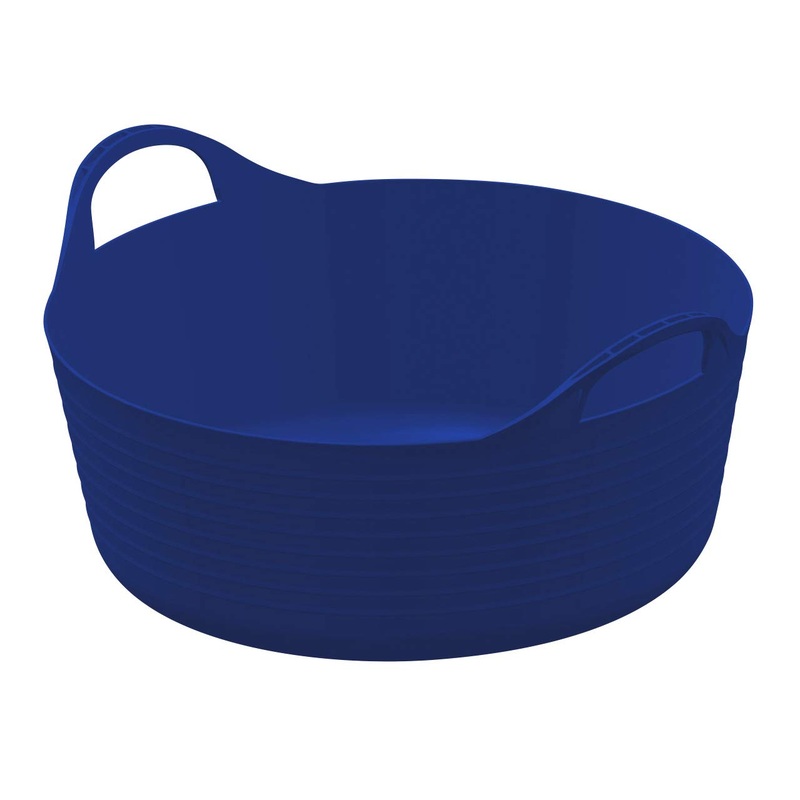 Kerbl flexible trough FlexBag, blue, 15l, flat version 15 liters