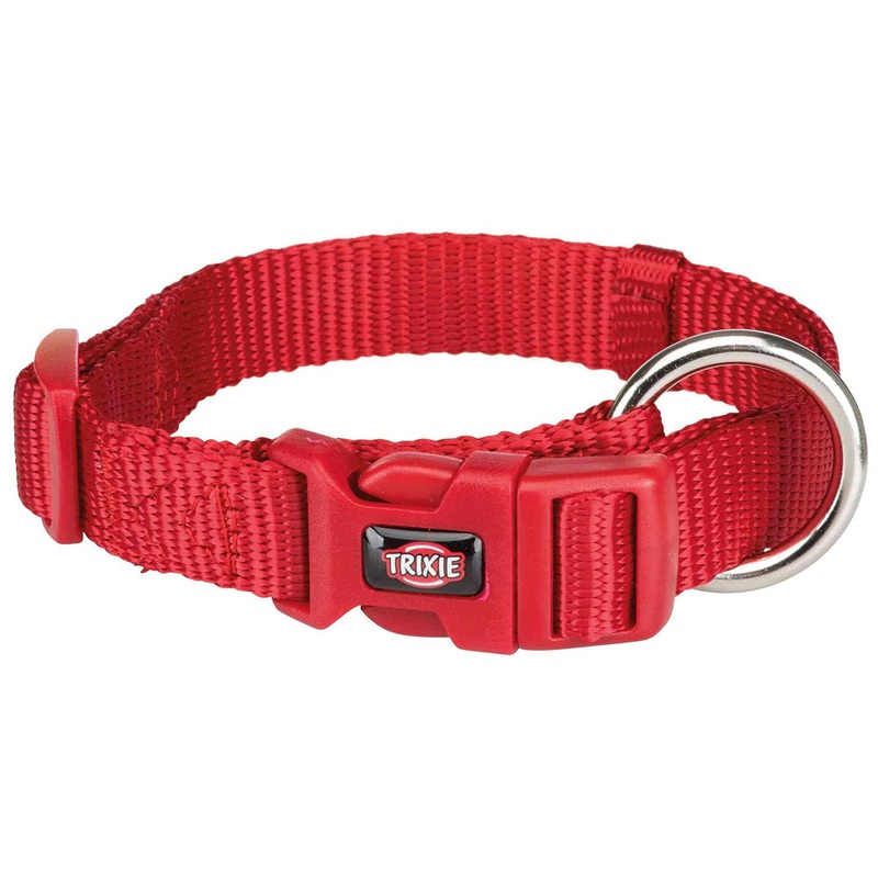 TRIXIE Premium Dog Collar-Parent, light blue, Small – Medium, 4011905201535