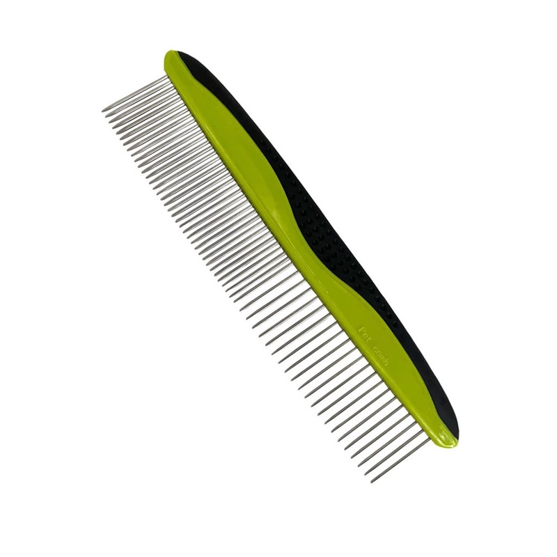 Comb I Dogs YOKA dog care demating comb, demating tool comb for dogs to remove loose hair, dog comb undercoat brush for daily grooming
