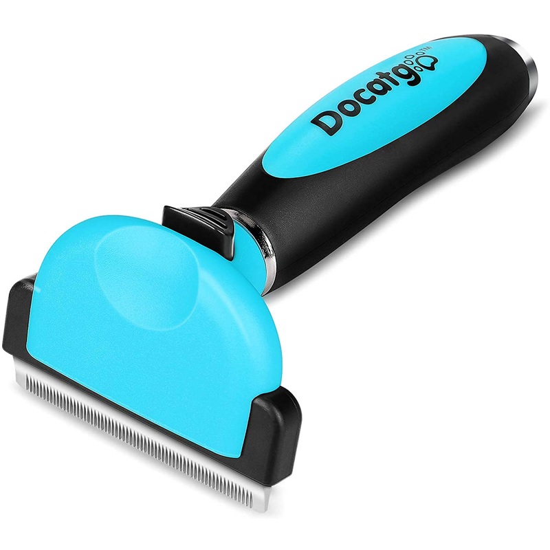 Docatgo cat brush short hair | Dog brush, undercoat brush for cats/dogs, undercoat grooming and hair loss for puppies/kittens, flea comb for small/medium breeds