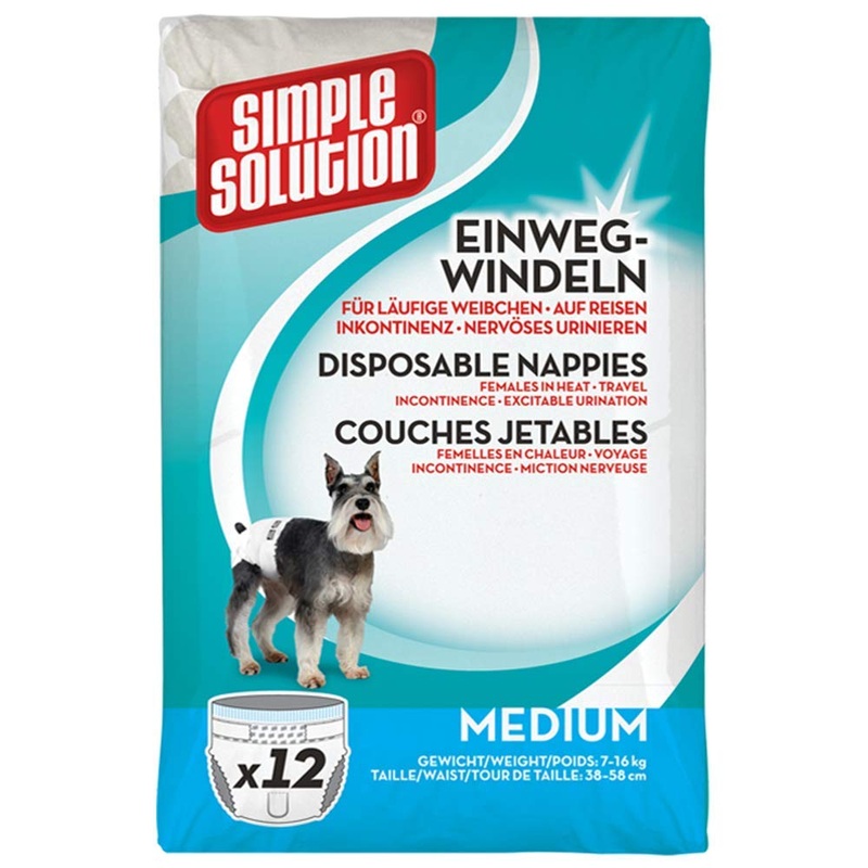 Simple Solution Dog Diapers M