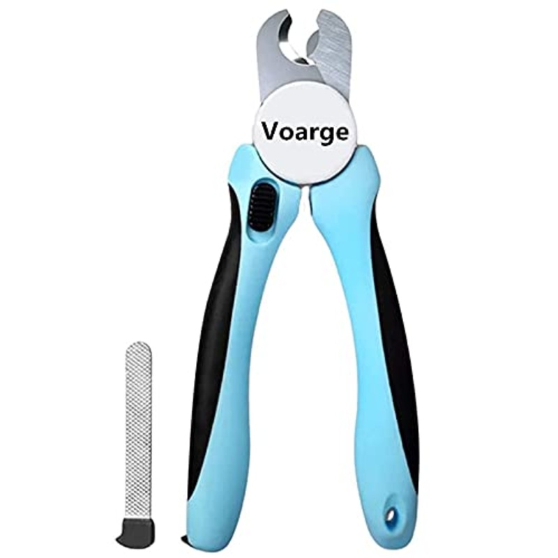 Voarge stainless steel claw pliers, high quality claw care cutter, with safety protection, for large and medium dogs and cats in pet salons