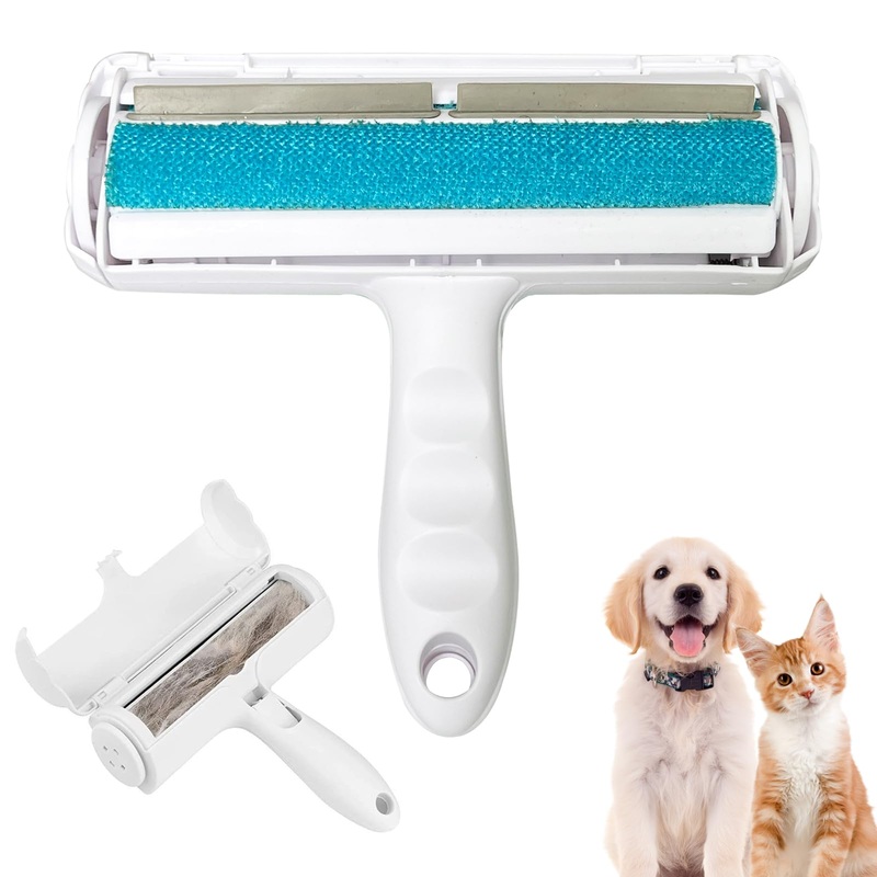 Fayemint Pet Hair Remover, Self-Cleaning Pet Hair Remover, Lint Roller Pet Hair Remover, for Cleaning Clothes, Sofas, Bedding, Furniture, Etc