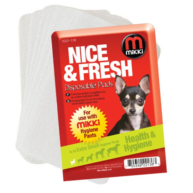Mikki 6221137 Mikki disposable pads, S/MM