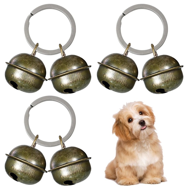 SSRDFU Extra Loud Bells for Cat and Dog – Pet Tracker Bell Dog Bell for Collar Pet Tracker for Black Cat Bell Collar Charm Pendant Bells