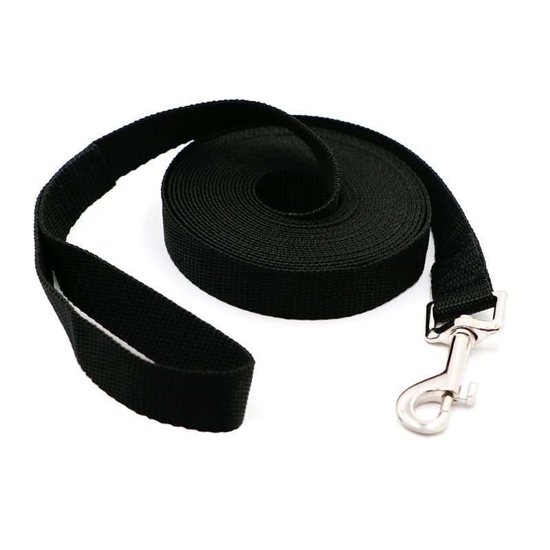 Towing leash 5m for dogs, waterproof dog leash with hand strap and 360 carabiner, robust training leash for medium large small dogs