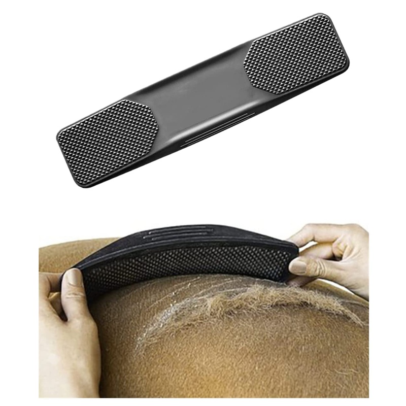 Horse Grooming Brushes, 6-in-1 Horse Grooming Brush, Massage Comb for Horses, Massage and Grooming, Painlessly Removing Loose Hair, Fur and Dirt