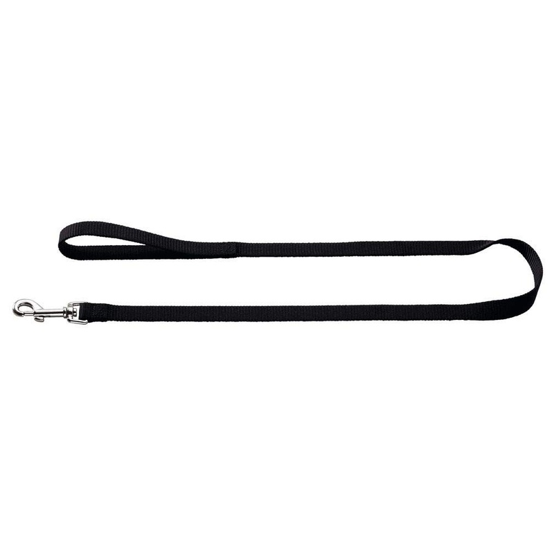 HUNTER ECCO SPORT leash for dogs, nylon, 1.0 x 110 cm, black