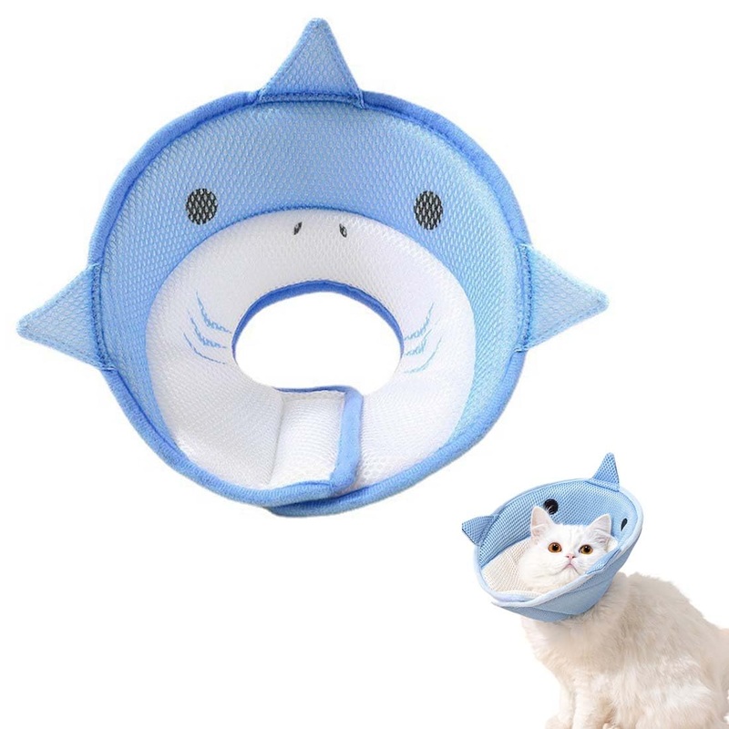 XPEX Cat Neck Brace, Cat Neck Brace, Adjustable Neck Brace, Cat Collar, Recovery Collar, Soft Collar Cone After Surgery and for Puppies, Small Dogs and Cats