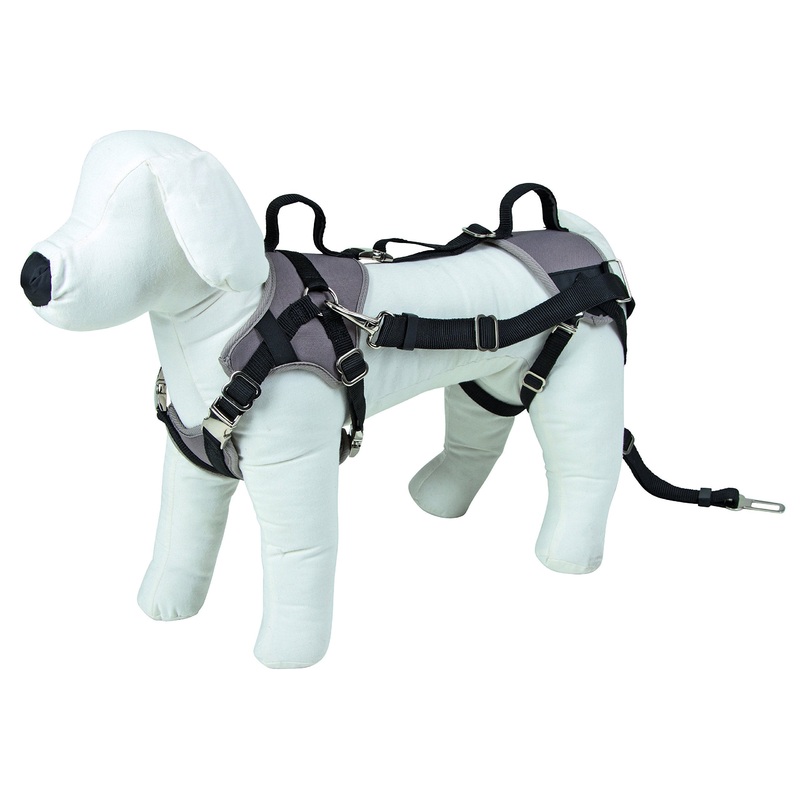 Kerbl 81336 Travel Protect car safety harness, XS, gray