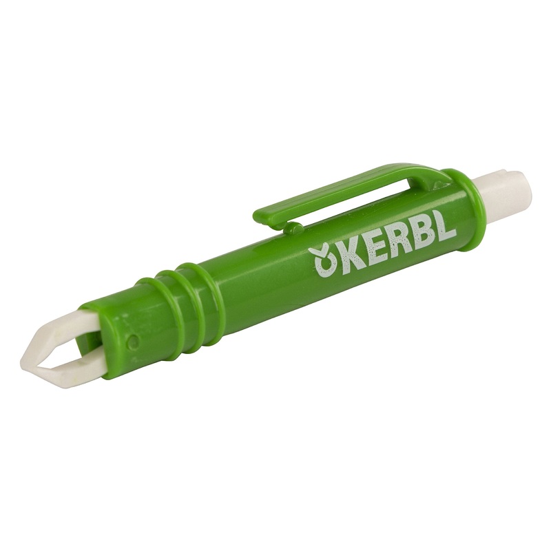 Kerbl tick tweezers individually on a plastic card