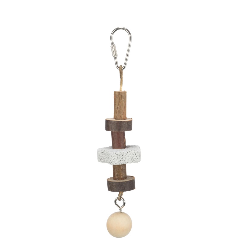 Trixie 58951 nibble sticks with lava stone, 16 cm