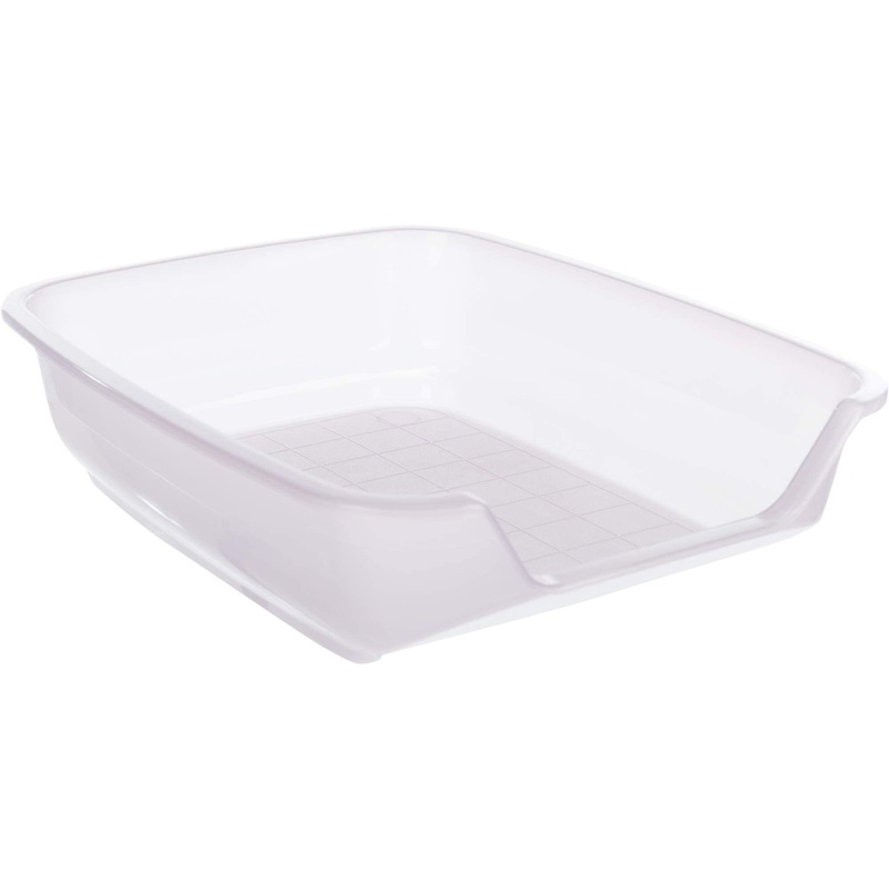 TRIXIE Nuno Cat Litter Box for Small Cats and Kittens 36 x 28 x 9 cm Random Model Pack of 1