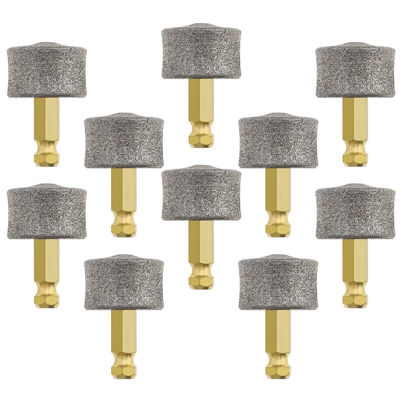 VGOL 10pcs Dog Pet Nail Grinder Replacement Tips Emery Grinding Head for Claw Nail Care Tools