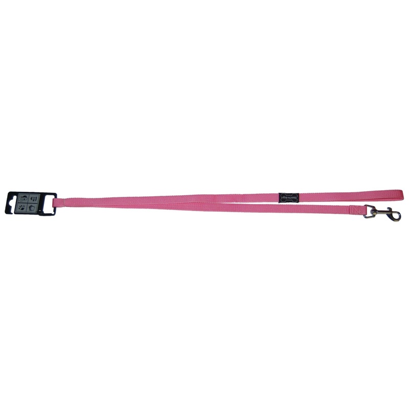 Wouapy Basic Line 3 Position Dog Lead 25mm x 2m Pink