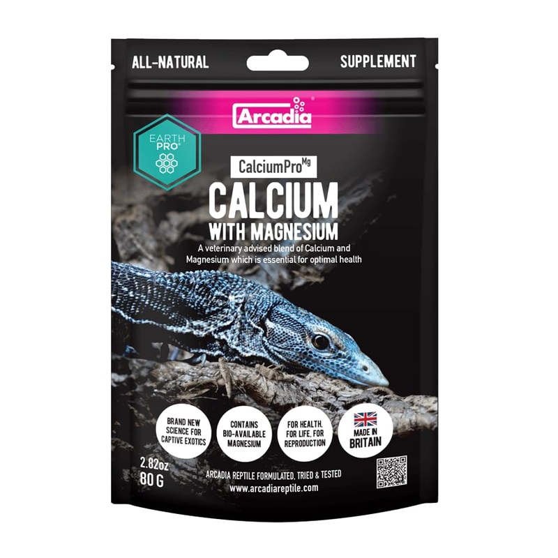 Arcadia EarthPro CalciumPro 2X Pack, 80g, White