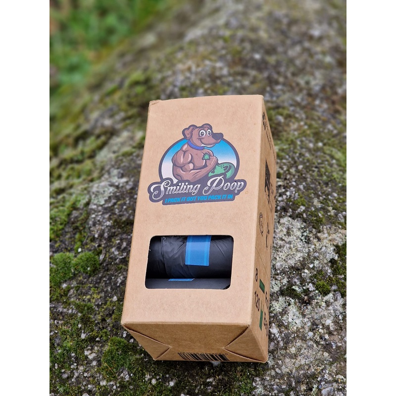 Biodegradable dog poop bags – Eco-friendly and smiling: Smiling Poop