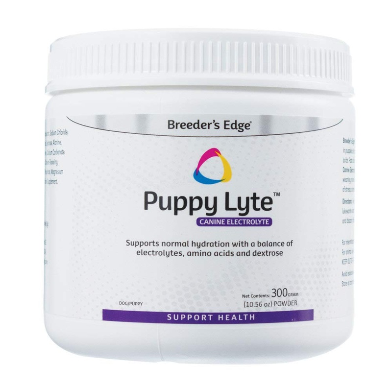 Breeder’s Edge Puppy Lyte – Canine Electrolyte Supplement for Dogs and Puppies- 300 gm