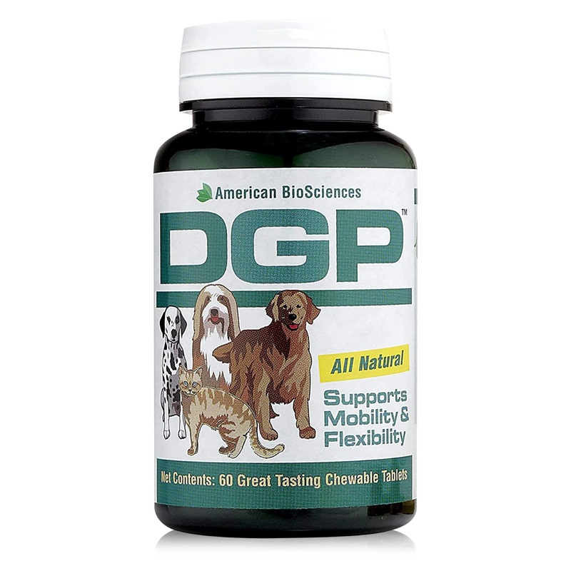 DGP, All-Natural Joint Supplement for Dogs – Joint Support with Turmeric, Boswellia Extract & More – Quick Effect for Immediate Mobility Support – 60 Chewable Pet Tablets