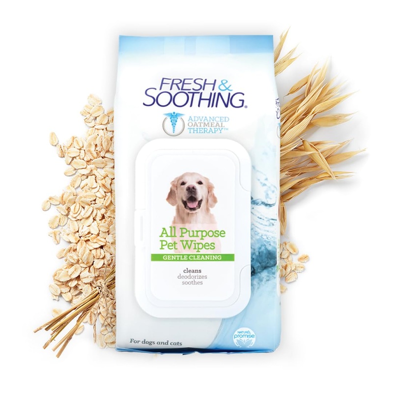 Naturel Promise Fresh & Soothing All Purpose Pet Wipes, 50ct