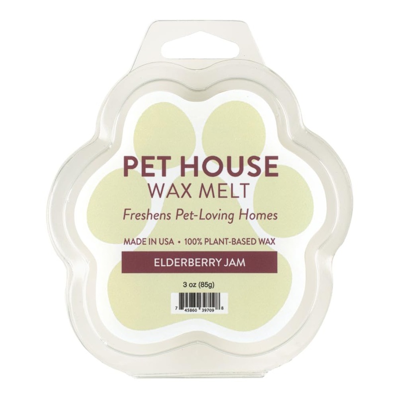 One Fur All Pet House Wax Melts – Elderberry Jam Pack of 2 – Pet Odor Eliminating Wax Melts – Long-Lasting Scented Wax Melts – Pet-friendly Wax Melts – Natural Wax Melts 3 Ounce (Pack of 2) 3 Ounce (Pack of 2)