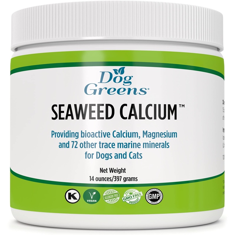 Seaweed Calcium for Pets, Vet Recommended, Tested for Purity, 14 Ounces, Formerly Nature’s Best Seaweed Calcium, 1 Pack