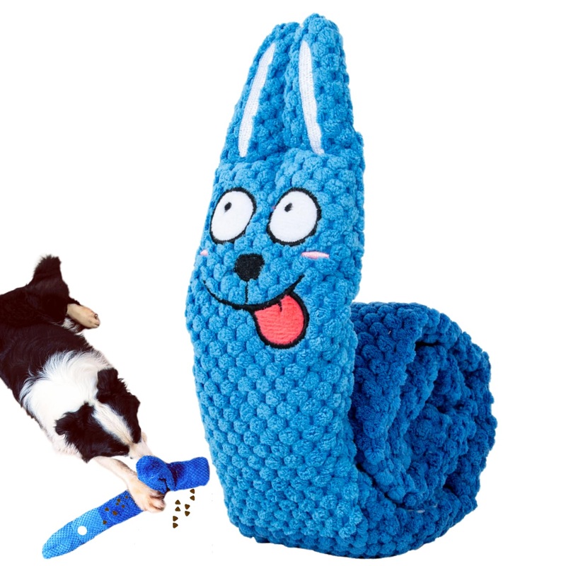 CIIVURR Dog Toy Intelligence with Squeaky, Interactive Dog Toy Indestructible Sniffing Carpet for Dogs Training, Sniffing Toy Dog Toy for Medium and Small Dogs