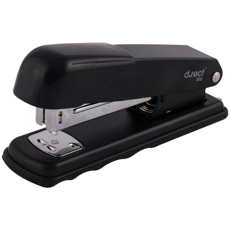 D.RECT 3016 metal stapler 40 sheets, assorted colors