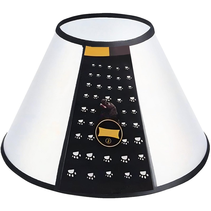Kiki Star dog and cat collar, neck ruff, protective collar, paw and leak protection for your animals, in 3 different sizes (L) Neck circumference: up to 45 cm