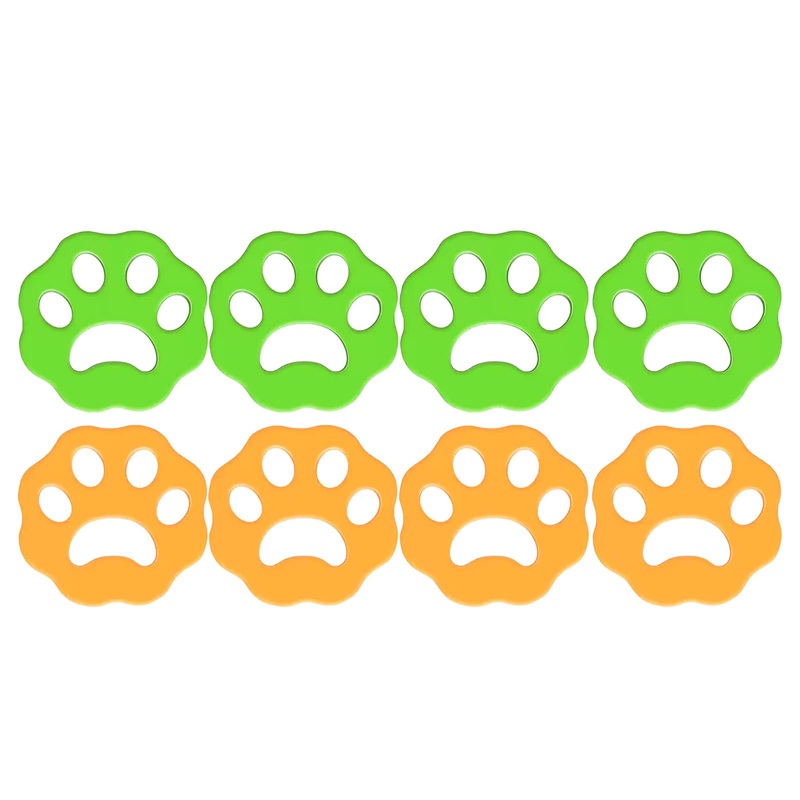 LiebeWH Pet Hair Remover for Laundry, Pack of 8, Reusable Lint Catcher for Dogs and Cats, for Laundry, Bedding, Clothes