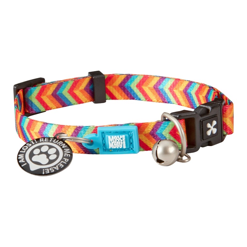 Max & Molly Urban Pets Smart ID Cat Collar – Summertime – 1 Size