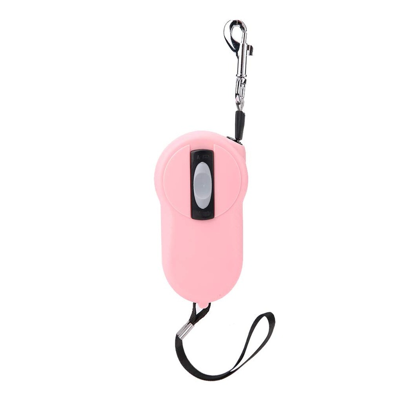 Retractable dog leash, high-performance dog leash, 360 tangle-free dog leash, one-hand brake, break, lock dog leash with non-slip handle, perfect for small dogs (pink).