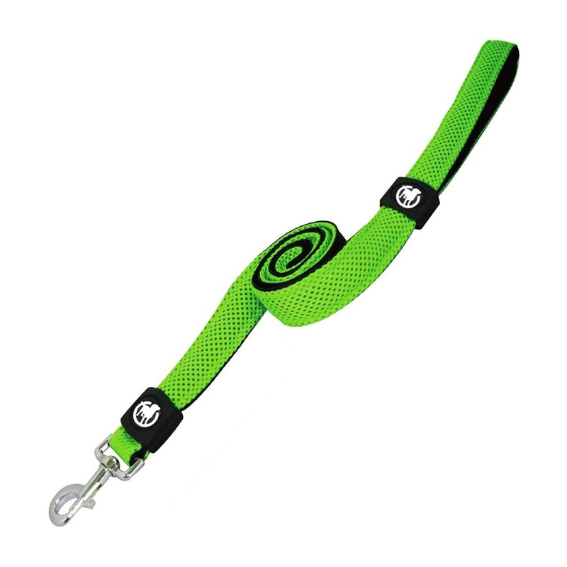 DDOXX dog leash air mesh 120 cm | Hand strap | for small & large dogs | many colors & sizes | Leash dog | Lead leash small | Running leash puppy leash large | Brown, XS XS – 1.5 x 120 cm