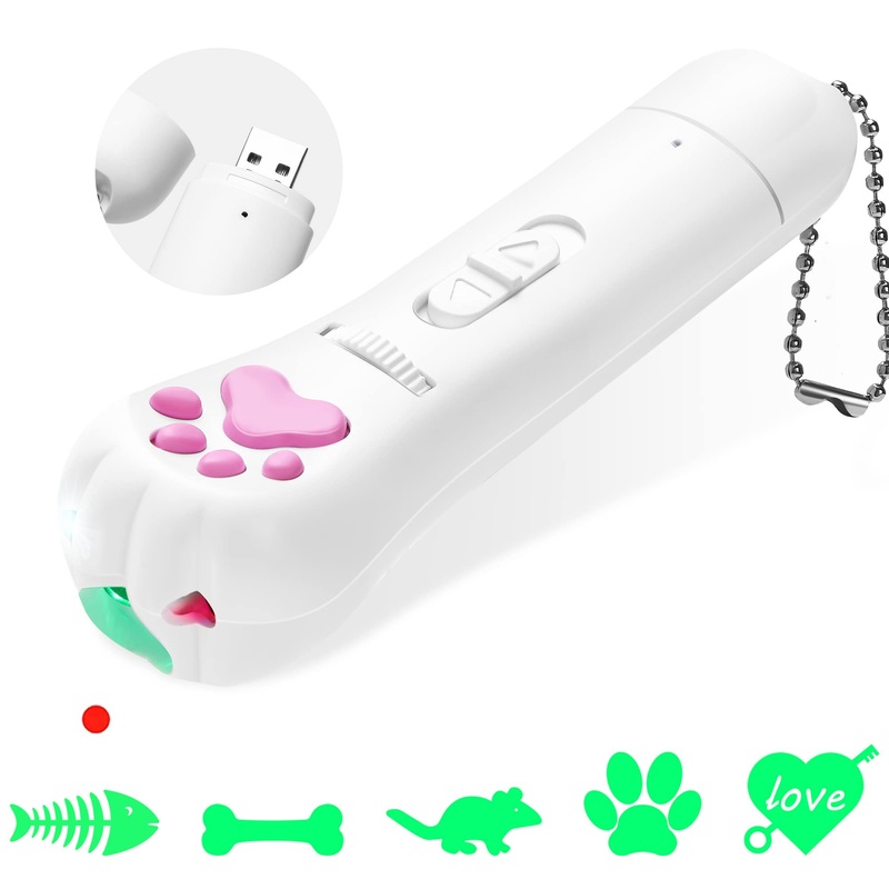FYNIGO LED Pointer Cat Dog Toy Interactive Cat Toy Electric Used for pets to play and train agility