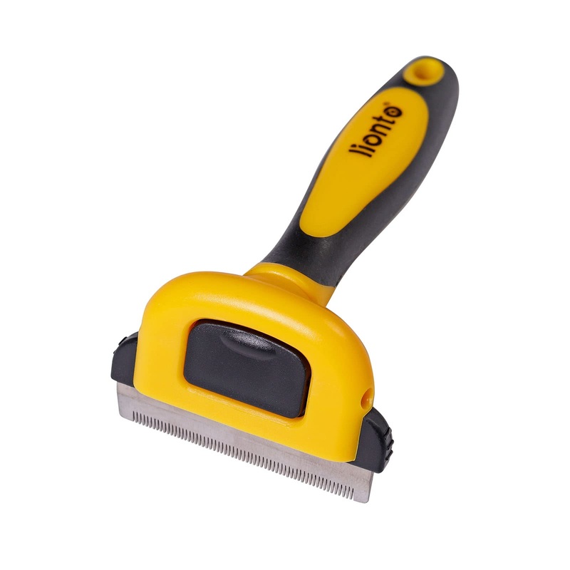 lionto undercoat brush for dogs, dog brush undercoat comb, grooming brush, dog comb, narrow undercoat brush, narrow
