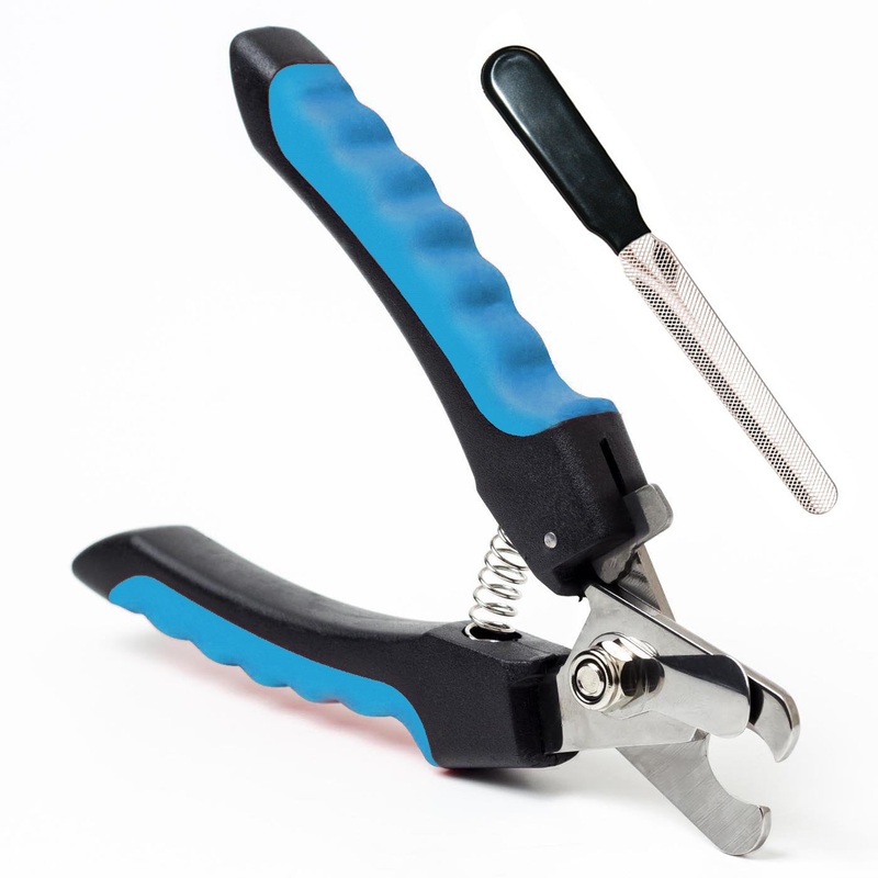 Voyage Claw Scissors Professional Claw Care & Free Nail File for Medium and Large Dogs – Claw Clippers for Dogs & Cats in Pet Salon Quality