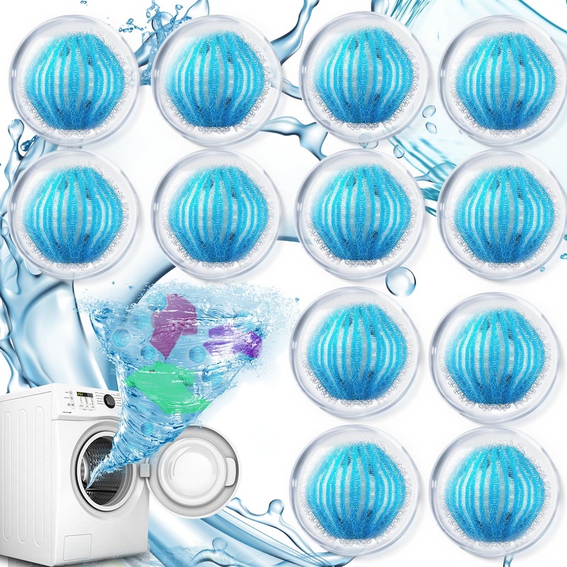 12 pieces pet hair remover washing machine, lint balls washing machine, lint catcher, washing machine, reusable hair catcher, washing machine, lint ball for dog hair, cat hair remover washing machine