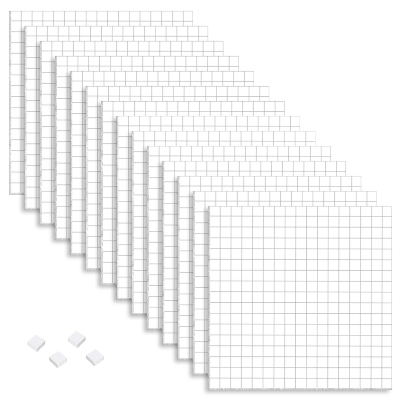 EKOCEV 3D adhesive pads, double-sided, 3468 pieces of foam adhesive pads, 6.5 mm foam adhesive strips, adhesive pads for paper, plastic, metal and scrapbooking