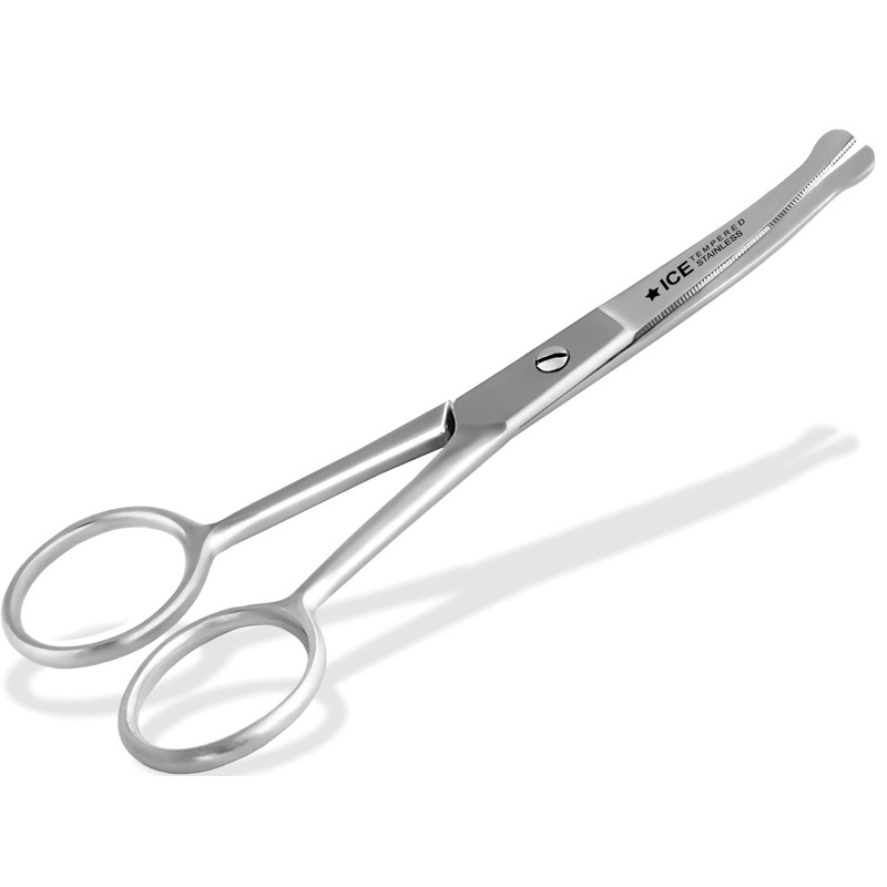 Exclusive fur scissors, paw scissors, curved hair scissors, dog hair scissors (11.5 cm) 11.5 cm