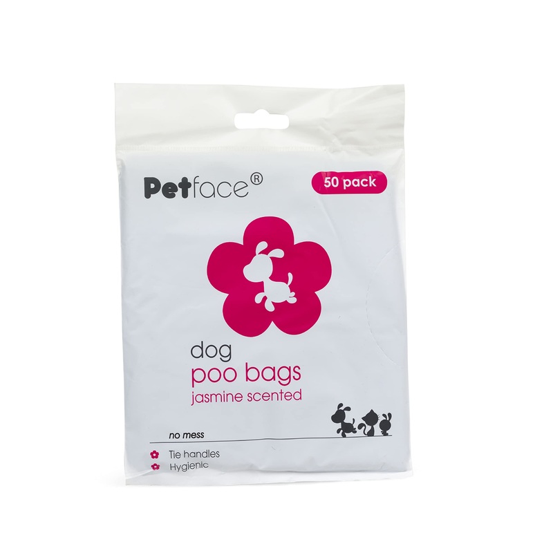 Petface Jasmine Scented Dog Poop Bags (50 pieces) 50 pack scented bags