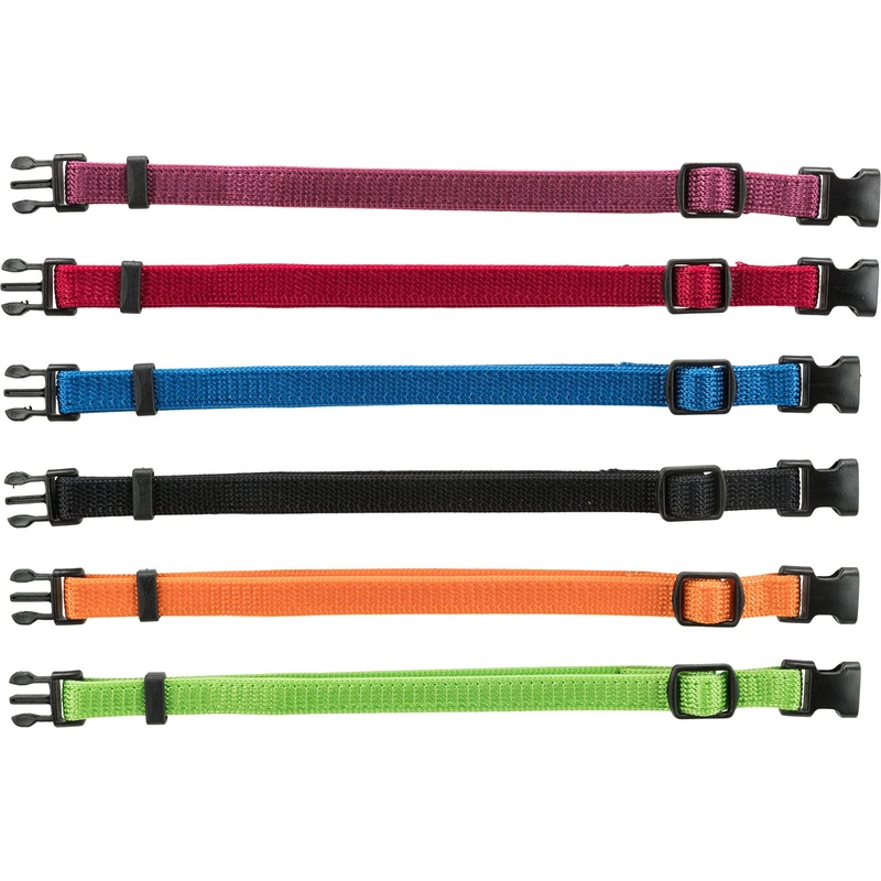Trixie 15555 Six puppy collar ML: 22-35 cm / 10 mm red
