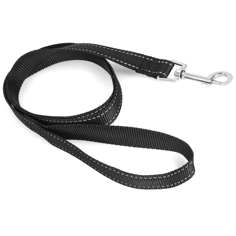 Cobee dog leash reflective with, nylon dog leash 25mm x 1.25m, durable training leash, durable training leash with metal clasps, leash for dogs, mountaineering