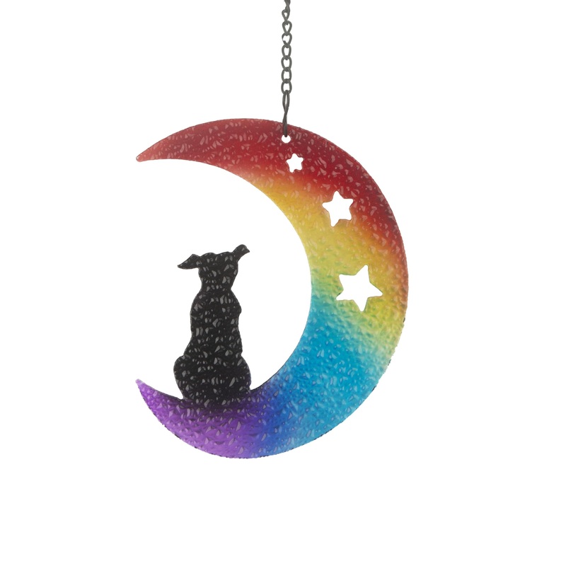 Dog Memorial Gifts for Loss of Dog,Sympathy Pet Loss Gift,Dog Glass Sun Catcher Window Hanging Decor, Dog Memorial Gifts(Dogs) Dogs