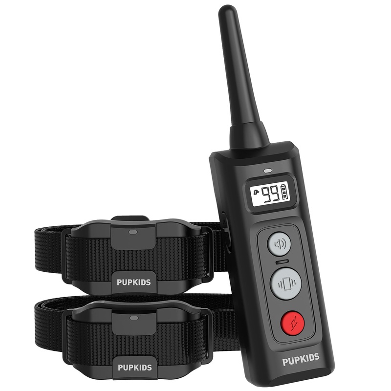 Shock Collars for Large Medium Dogs with Remote 2 Pack – 4000ft 108 Levels Dog Training Collar, E Collar for Dogs Training with 3 Modes for Small Dogs Rechargeable Waterproof Electric Collars